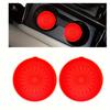 2PCS General Motors Water Cup Mat Interior Control Anti slip Mat Multi functional Car Cup Mat  Personalized Silicone Storage Mat