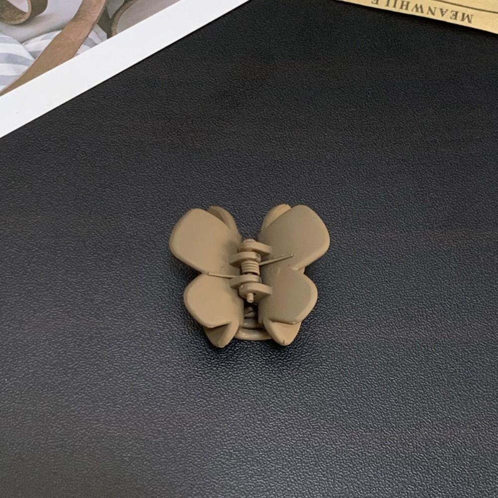 

6 шт. Мультяшные маленькие заколки-крабики для волос, головной убор, шпилька, модная заколка, женские Coffee-1pc