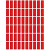 SelfAdhesive Watertight Reflective Night Safety Bikes Frame Sticker Reflectors