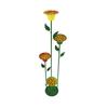 Outdoor Flower Bird Feeder and Bird Bath, Garden Stake Butterfly Dish for Yard Decoration
