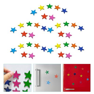 35 Stück Pentagramm Kühlschrankmagnet Deko Kunststoff Kühlschrankmagnete Spind Sport Aufkleber für Kinder Whiteboard Küche
