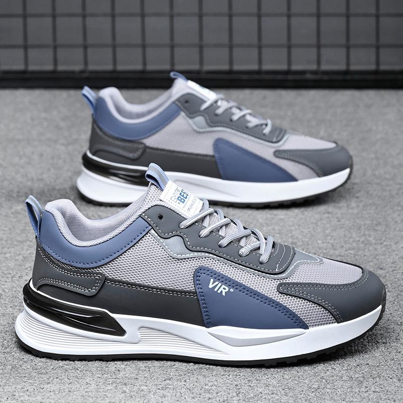 Tide Mesh Breathable Sports Dad Shoes Soft Sole Light Leisure Travel Forrest Gump Shoes