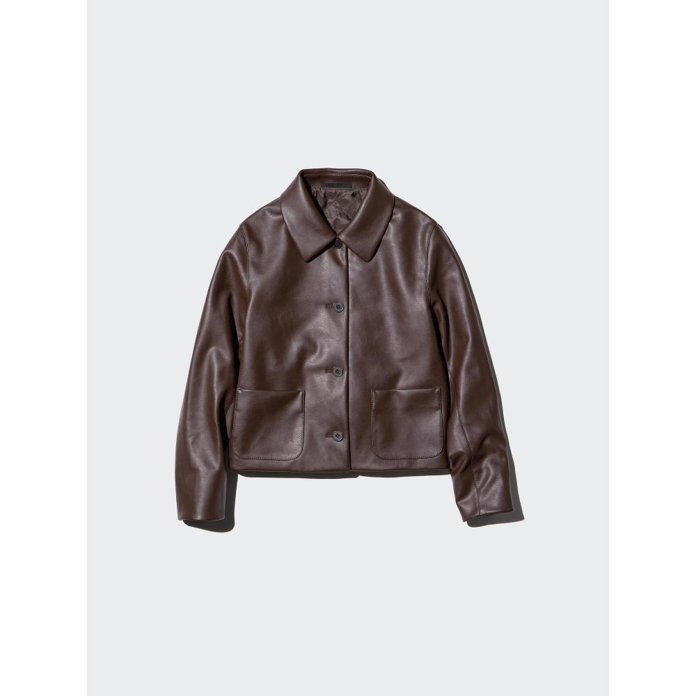 Uniqlo Jachetă Scurtă Acoperită