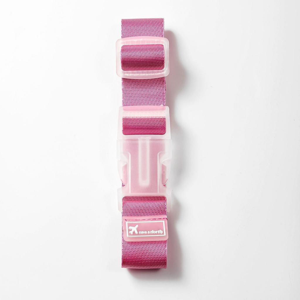 10pcs Vibrant Travel Luggage Straps - Durable Polyester, Adjustable with Quick-Release Buckle - Lightweight & Easy to Use for Secure Suitcase