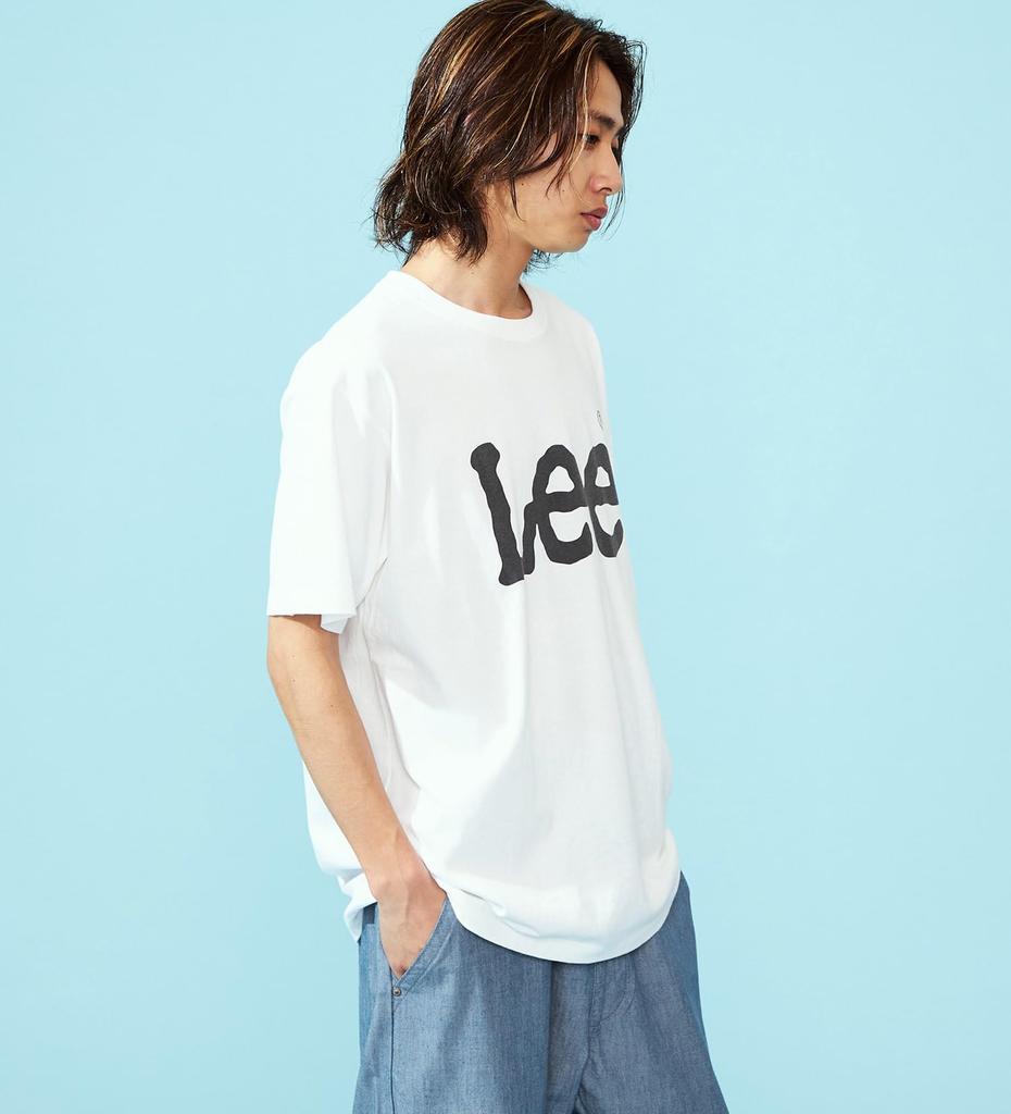 Lee Big Logo Weißes Herren-T-Shirt,