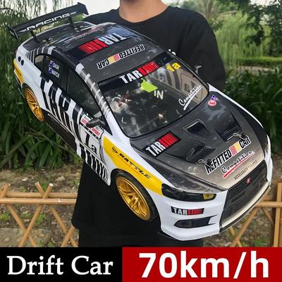 Wltoys 1:10 4Wd 70Km/H Rc Drift Car Drifting Wheels Anti-Collision Off-Road High Speed Cars Off Road 4×4 Toys Car With Battery