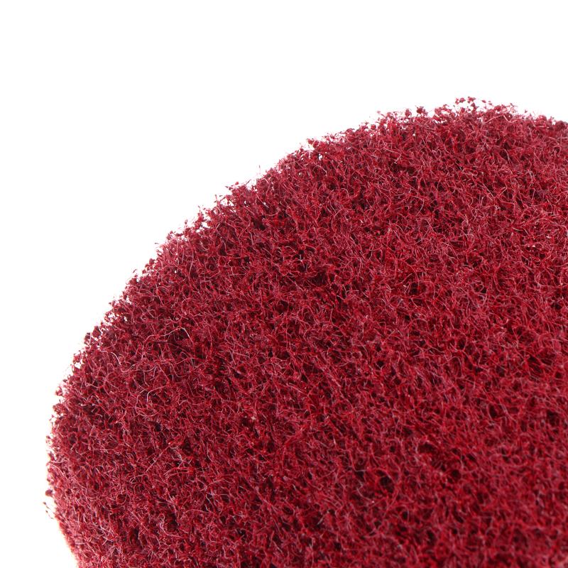 Stainless Steel Drum Polishing Wheel Wire Drawing Brush Non-woven Poly Felt for Automotive Body Polishing Rust Removal