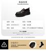 [Top layer cowhide] One foot loafers Cool and stylish thick soled casual leather shoes Business commuting men's shoes