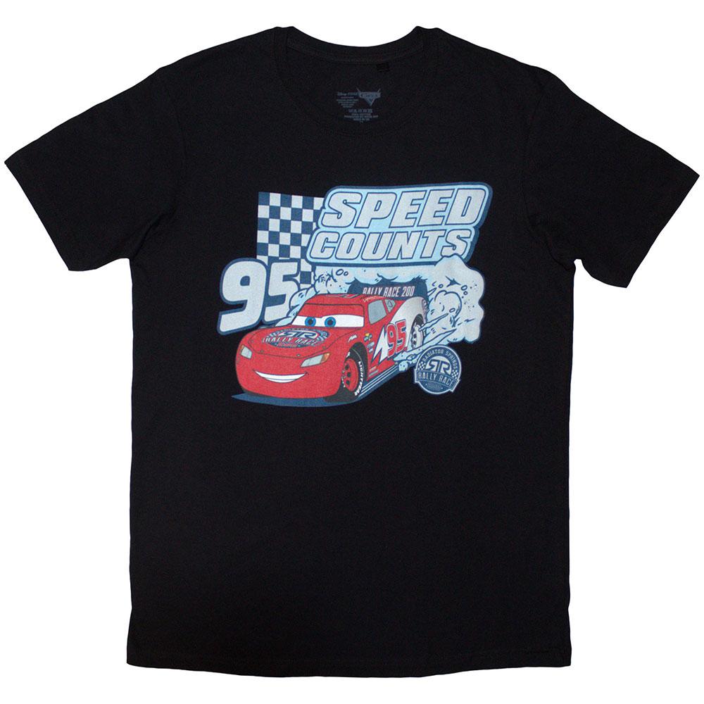 Cars Unisex Adult Speed Counts T-Shirt