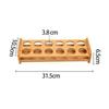 Wood Shot Glass Holder Glasses Rack Serving Holder Cup Rack Base Mug Organizer for Kitchen Restaurant Party Events Nightclub