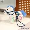 Horse Statues Figure Desk Ornament Christmas New Year Home Office Decoration Spring Festival Decoration Party Gift Horse Favors