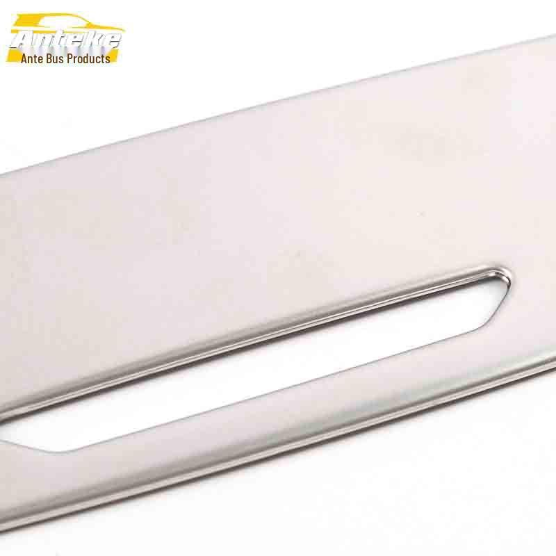 Zhonghua V6 Panel zapalniczki Brokatowa naklejka i Ramka popielniczki ze stali nierdzewnej