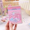 Decorative 3D Landscape Sticker Book Cartoon DIY Cabin Scene Sticker Miniature Scene Collage  Toy