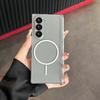 Applicable To Samsung Galaxy ZFold7 Folding Mobile Phone Case Matte Skin Feeling ZFlip7 Central Axis Magnetic Suction W25 Protection