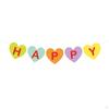 Heart Banner Hanging Garland Decorations, DIY Valentine's Day Decor for