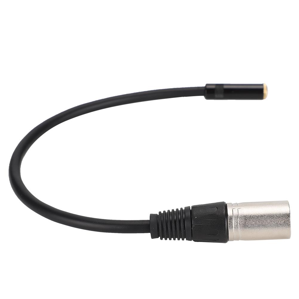 3.5MM Female To XLR Male Zinc Alloy 3.5MM Interface Audio Adapter Cable Patch Cord