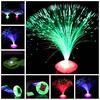 Color Changing Led Fiber Optic Night Light Lamp Stand Home Decor Colorful