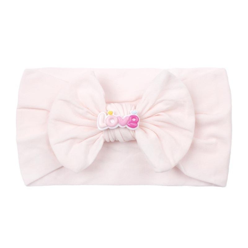 New Baby Hair Accessories, Soft Nylon Bow Headscarf, Girl Cute Princess Headband