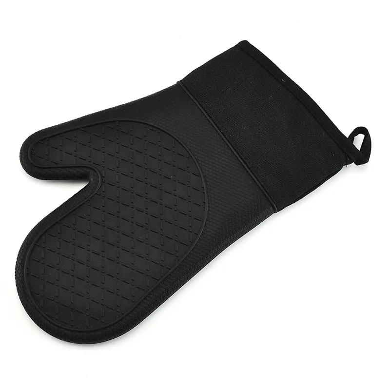 One piece Silicone Microwave Gloves BBQ Gloves One Piece Oven Baking Cooking Tool Baking Hot Pot Mitts Heat Resistant Kitchen