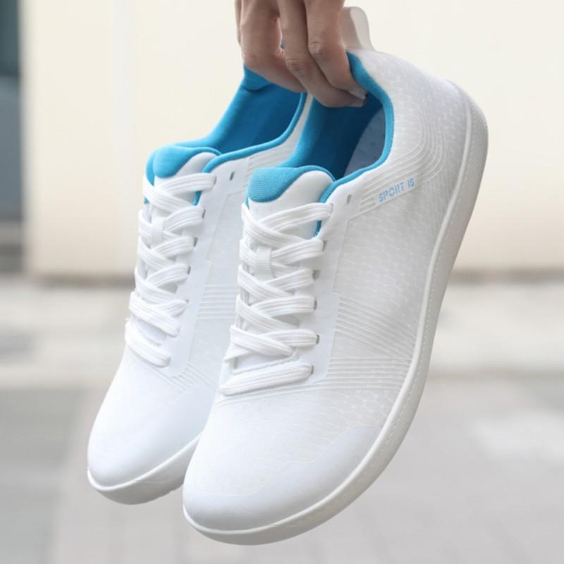 Women Wide Head Outdoor Barefoot Casual Toe Box Shoes Men Breathable Zero Drop Couples Sports Shoes Soft Slip On Walking Sneaker