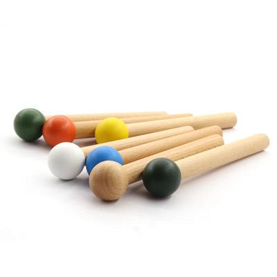 Pegboard Accessories: Creative Wood Matchsticks & Hooks with Colored Balls
