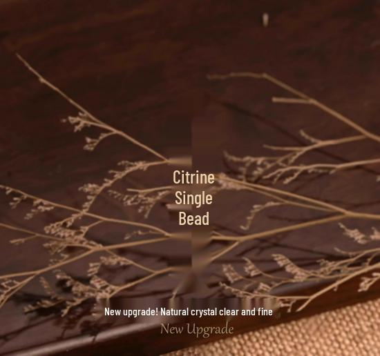 Citrine Crystal Beads Bracelet DIY Kit - Natural Feng Shui Elements