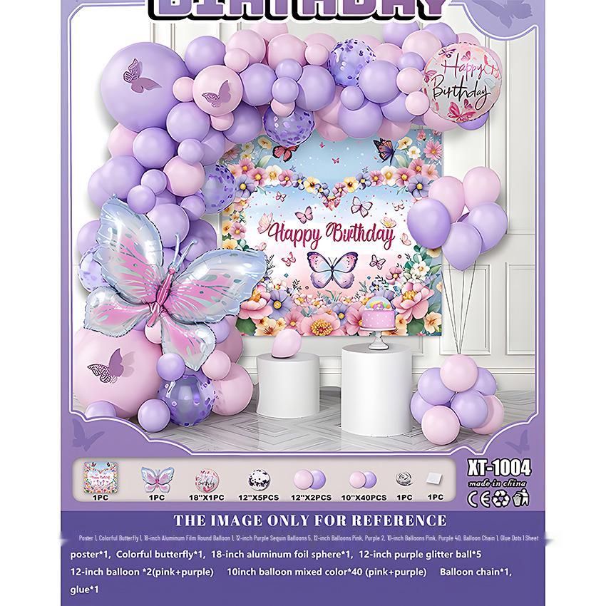 Romantic Birthday Balloon Set: High-End Decorations for Boyfriend or Girlfriend