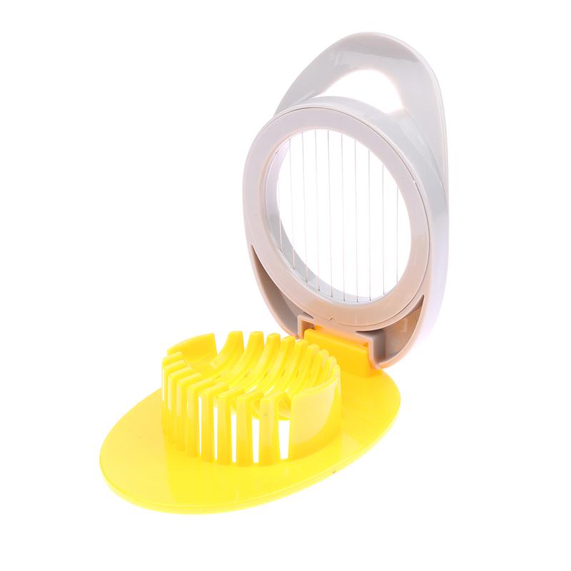 1Pc Multipurpose Stainless Steel Wire Egg Slicer For Hard Boiled Eggs Metal Egg Cutter Fruit Garnish Slicer Kitchen Gadgets