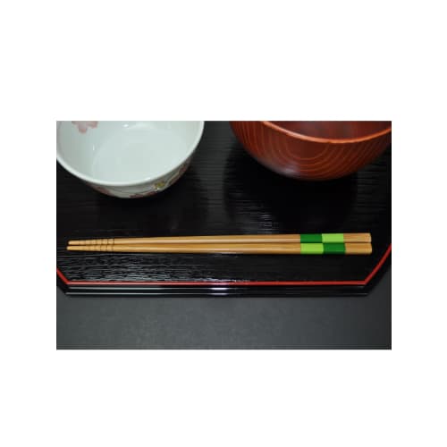 Aoba Ancient Chopsticks, 22.5cm, Japanese Style, Guest Chopsticks, Smooth Bamboo, 527350, Pack of 5