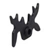 Black Plastic Billiard Bridge Head Slip On Cue Bridge for Pool Table, Pool Cue Bridge Head Billiard Cue Bridge Head