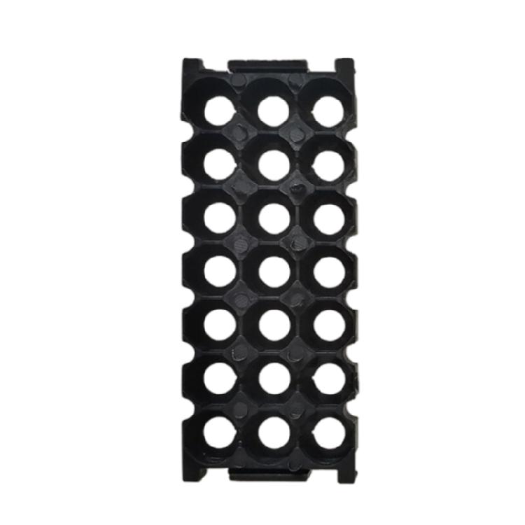18650 Lithium Cell Battery Holder Case 18650 3x7 Slot Batteries Bracket Shcokproof Plastic Cylindrical Battery  Rack