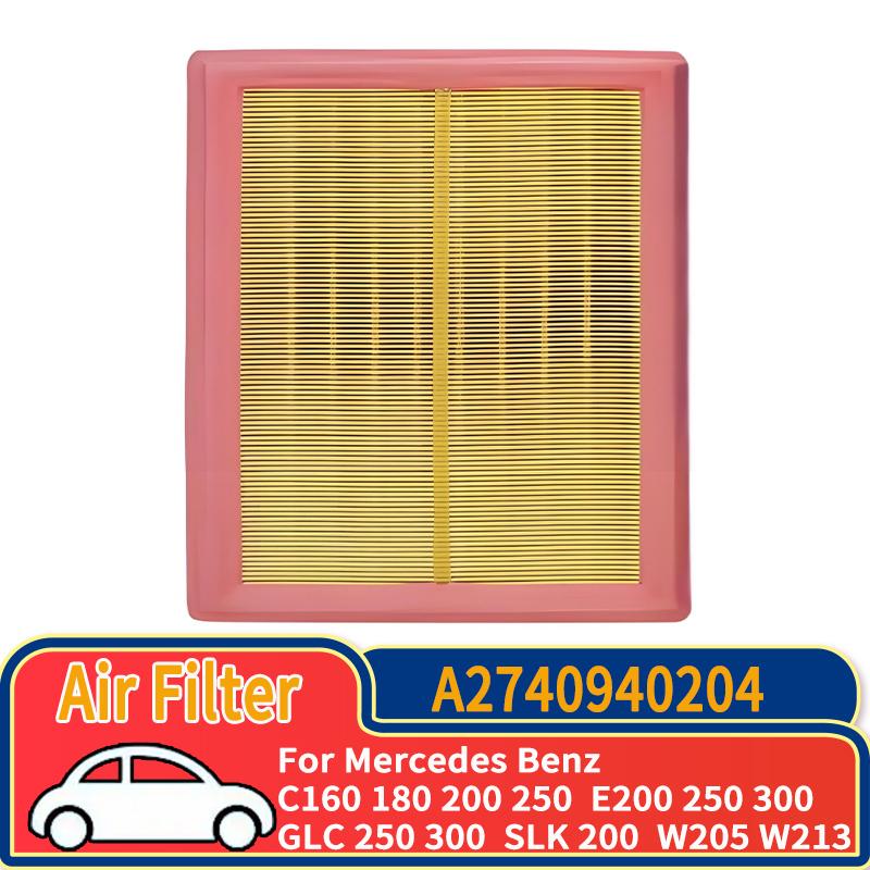 13LA-11862 Air Filter A2740940104 For Mercedes C-CLASS W205 A205 C205 S205 2013-2019 C160 C180 C200 C250 C300 C350E A2740940204