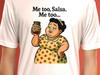 Chunky Salsa T-Shirt: Funny Body Positivity Vintage Cartoon Tee