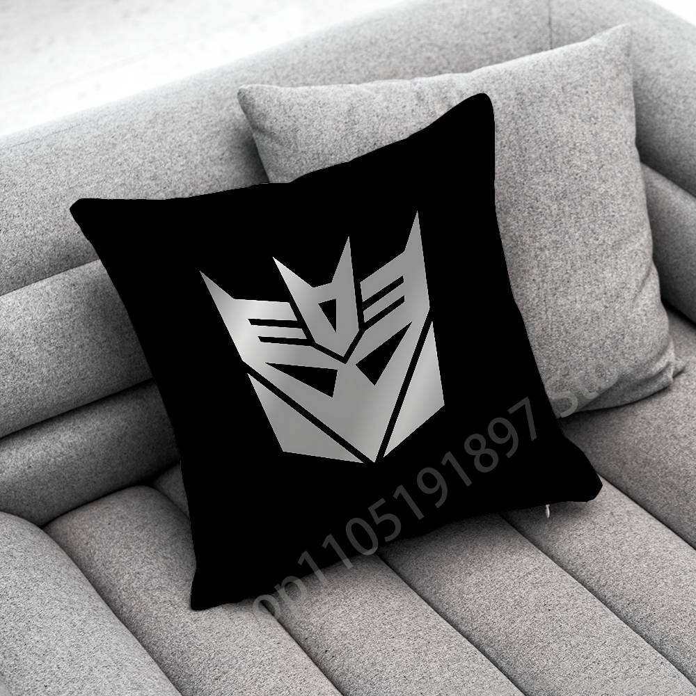 

Logo T-Transformers Throw Pillow Case For 50x50cm 30x30cm 55x55cm 45x45cm 40x40cm Square Bed Pillowcase Cover 30cmx30cm