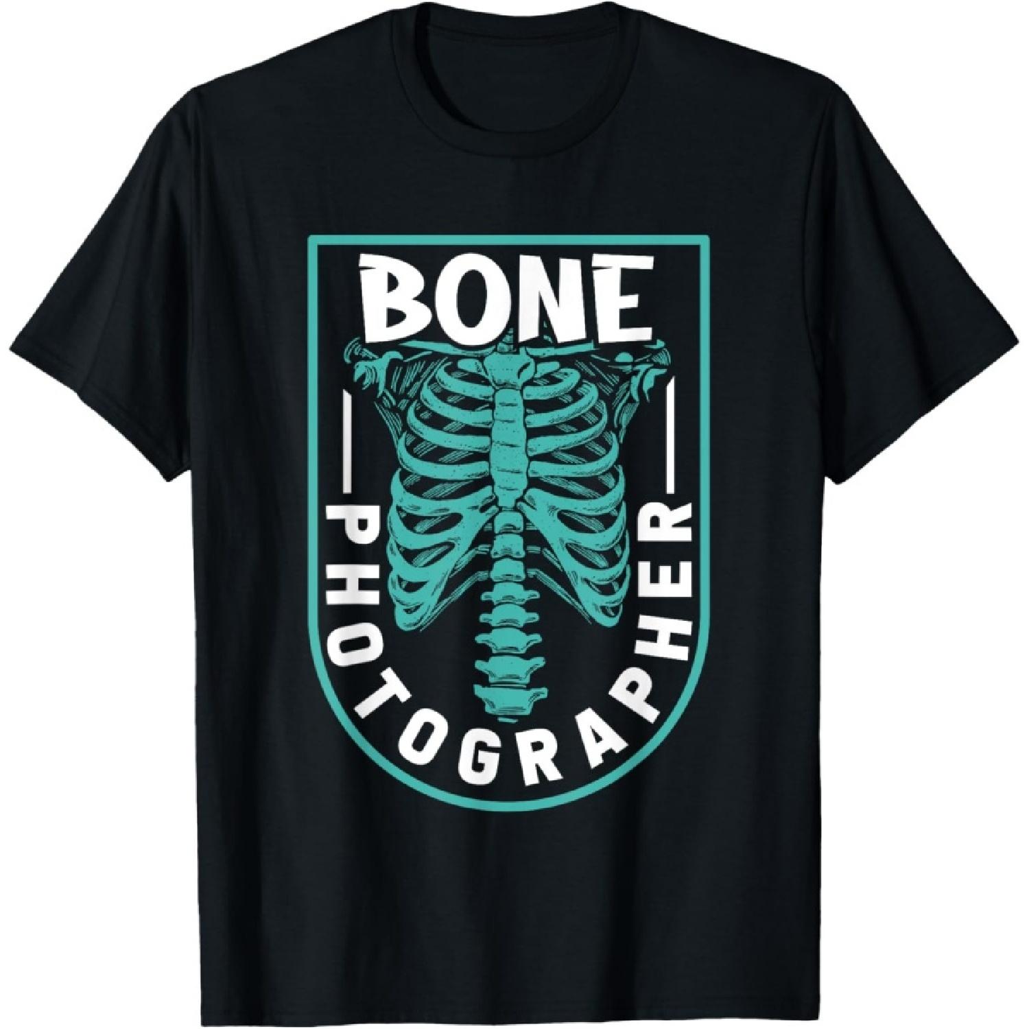 Bone Photographer - Funny Radiology Technician XRay T-Shirt S