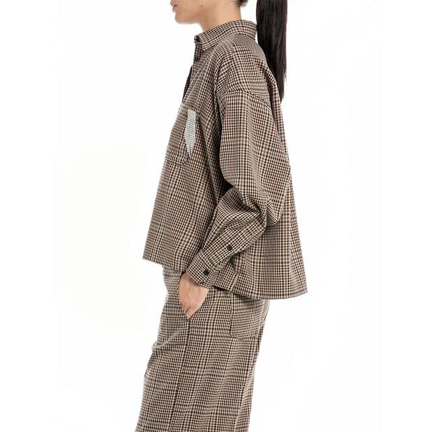 Replay W2110 .000.52645 рубашка с длинным рукавом