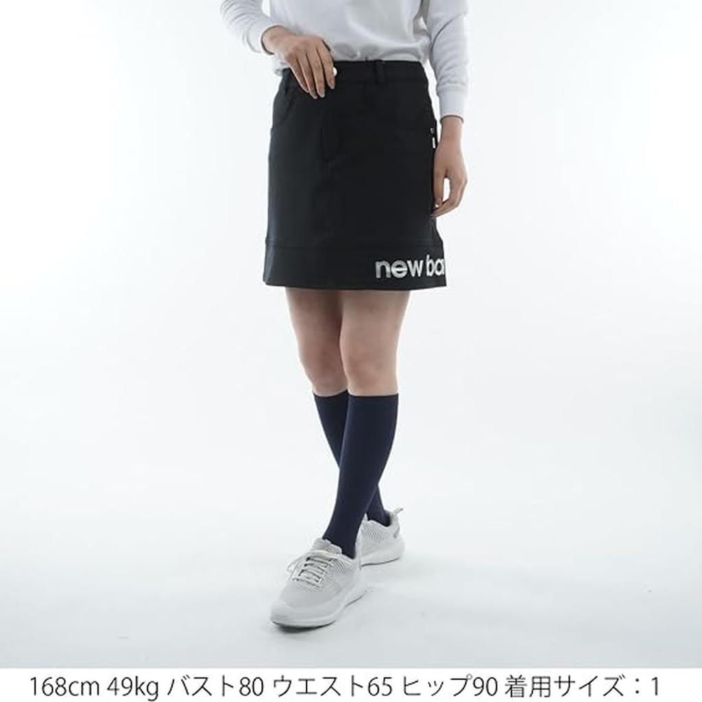 New Balance Softshell Skirt for Golf Women's Water-Repellent (4-Way Stretch) (Product Code 012-5234501, Black)