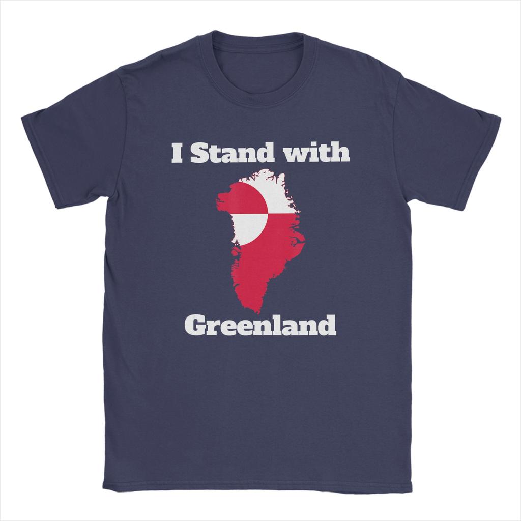 Streetwear TShirt Not for Sale I Stand with Greenland Cool TShirts Cotton Tee Shirt for Male Y2K Casual Short Sleeve Clothing