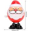 Bounce Toy Snowman Santa Claus Reindeer Christmas Wind Up Toys Assorted for Kids Boys Girls