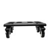 Heavy Duty Tool Cart 400lb Capacity Thickened Carbon Steel Frame with Locking Wheels No Drilling Installation