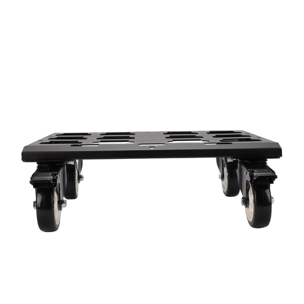 Heavy Duty Tool Cart 400lb Capacity Thickened Carbon Steel Frame with Locking Wheels No Drilling Installation