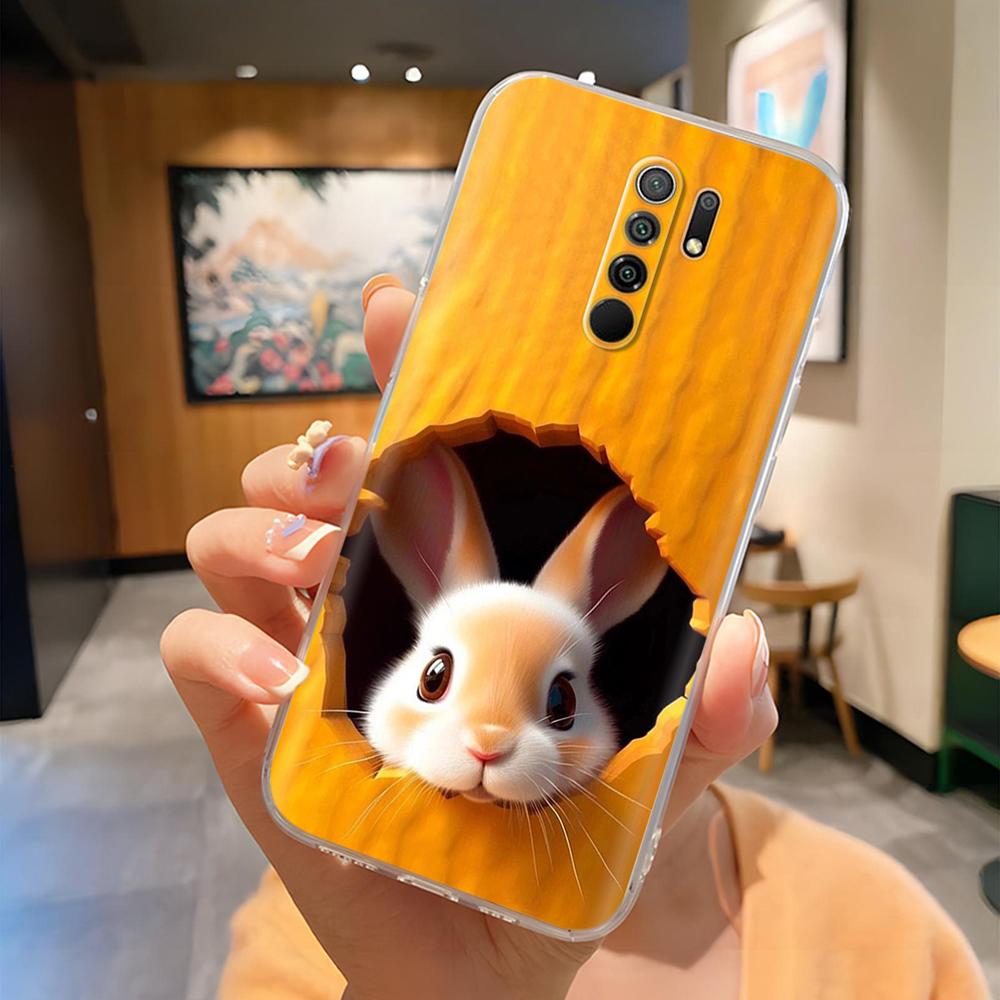 Phone Case For Xiaomi Redmi 9 Cute Panda Phone Cover For Redmi 9 Prime Redmi9 Cases Funda Soft Silicone Protective Back Cover