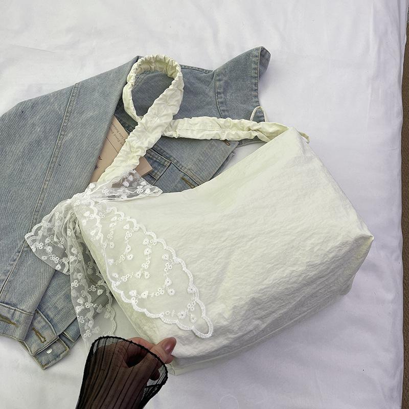 

Korean version of simple casual commuting shoulder underarm bag women s 2025 summer new large-capacity foreign gas tote bag no pendant