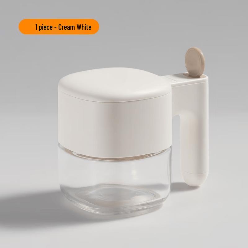 Ruhan Glass Automatic Opening Seasoning Jar Set