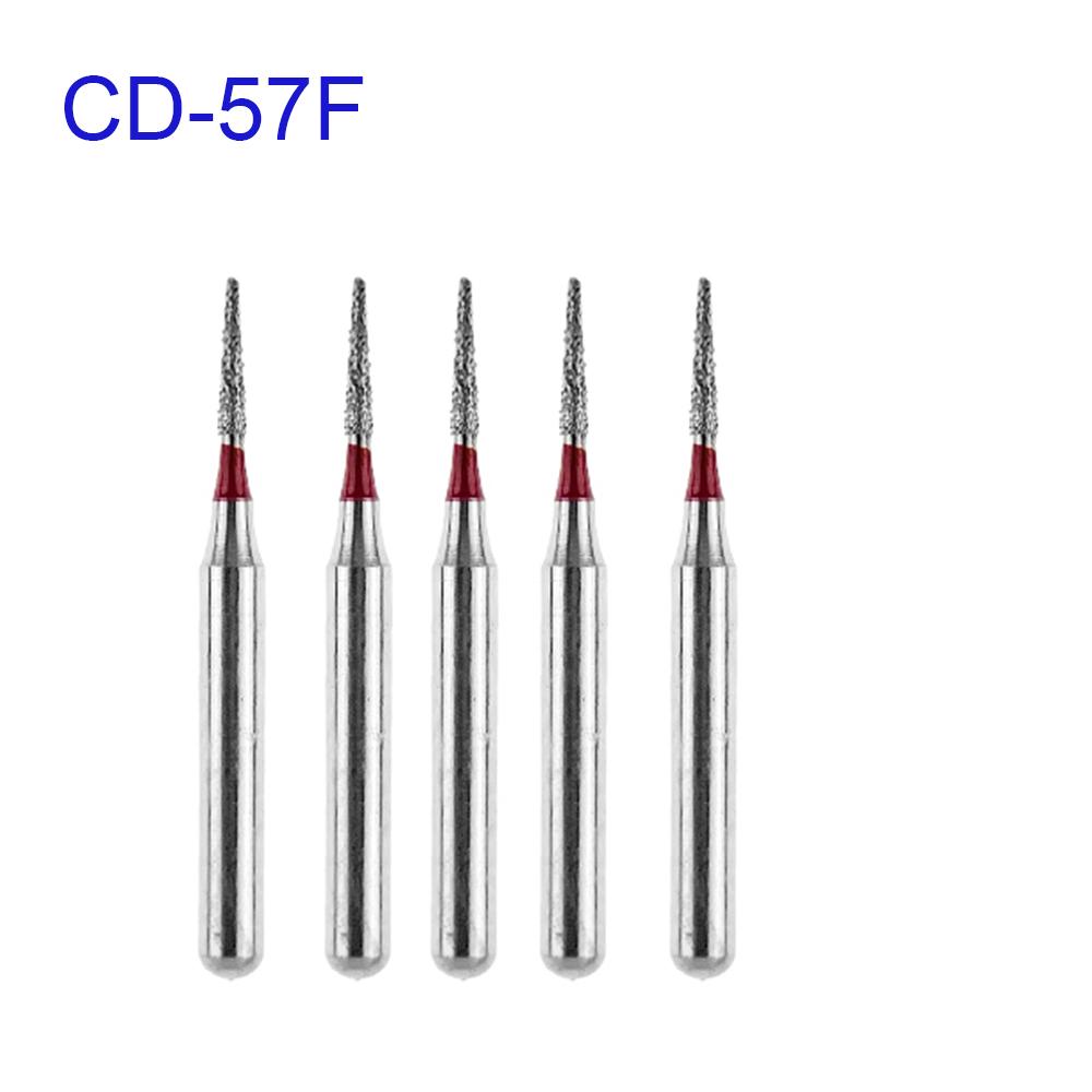 5Pcs/Pack, Jnsur Dental Diamond Burs Dental Drills For High Speed Handpiece Fg Dia 1.6Mm Dental Lab Technican Dentistry Material