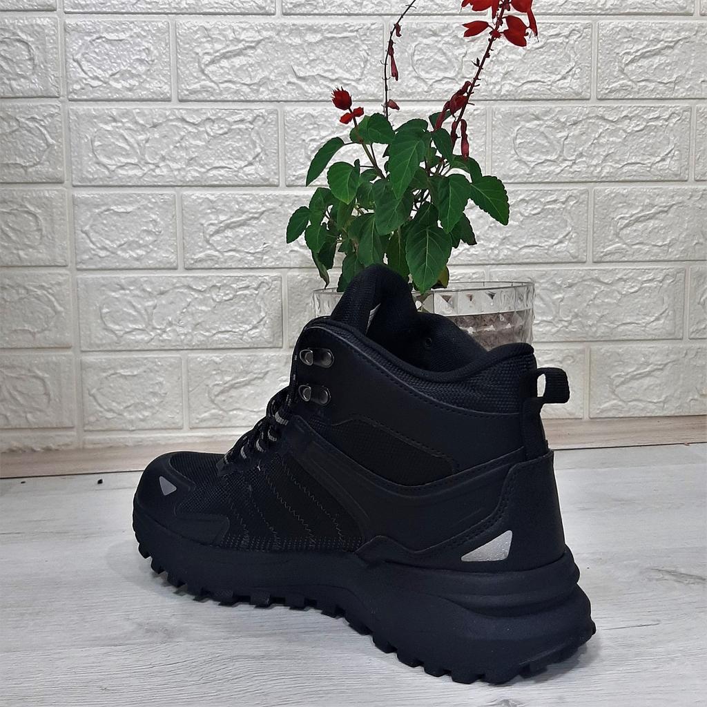 Jump 28680 Black Waterproof Non-Slip Sole Men's Boots