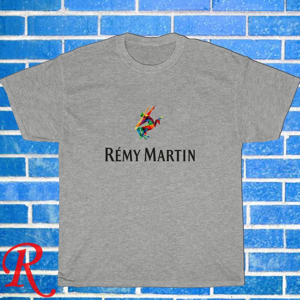 

New! Remy Martin Logo Black Grey Navy White Size S-5XL Unisex T-Shirt 3XL