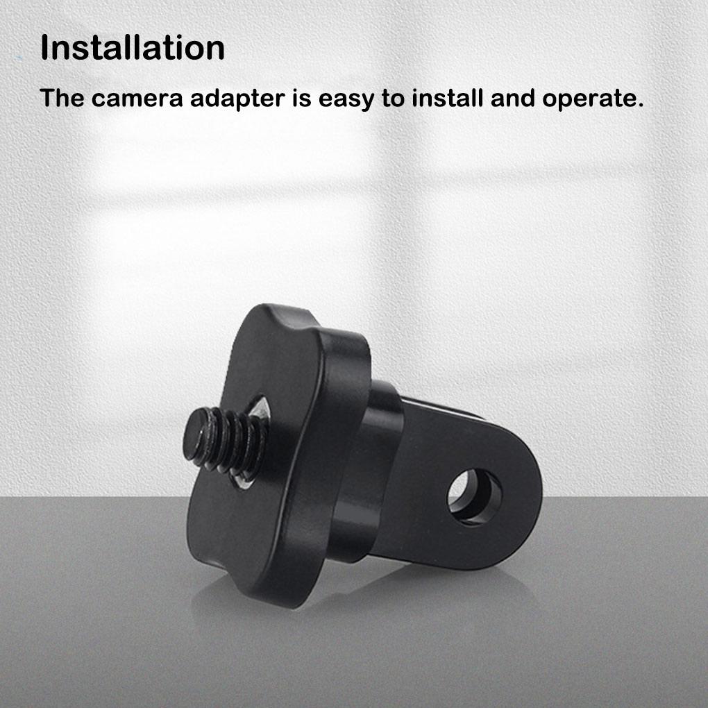 Quick Release Mini Tripod Mount Base Converter Mounted J-hook Sports Camera Interface Adapter Camera Accessory