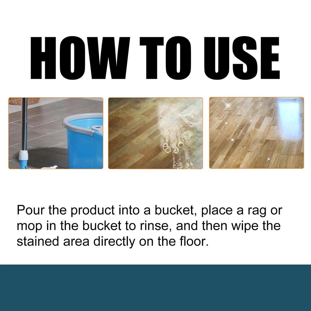 Floor Cleaning Solution For Household Floor Mopping, Ceramic Tile Toilet Cleaner, Strong Stain Removal, Cleaning, Brightening, Long-lasting 500ml
