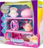 Squishville by Original Squishmallow Blue Seas Inn - Includes Two 2-Inch Squishmallows, Suitcase, Lounger, and Large Play Scene - Amazon Exclusive
